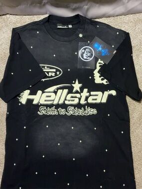 Hellstar Men's Short Sleeve Graphic Tee - Black